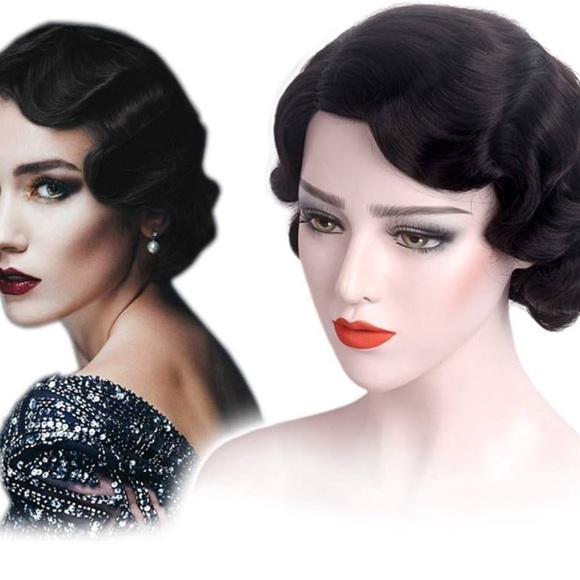 Flapper Wig and Accessory Set - Picture 5 of 5